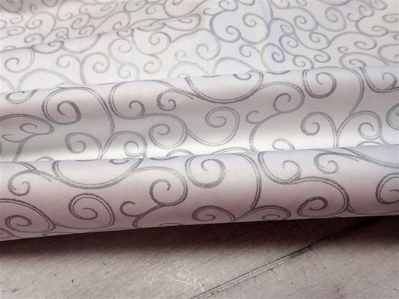 LÁTKA - VÁNOČNÍ - STŘÍBRNÉ ORNAMENTY