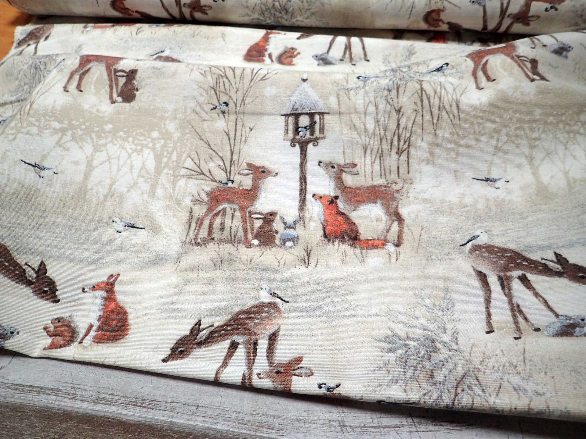 LÁTKA - POTAHOVKA - ZIMNÍ ZVÍŘÁTKA