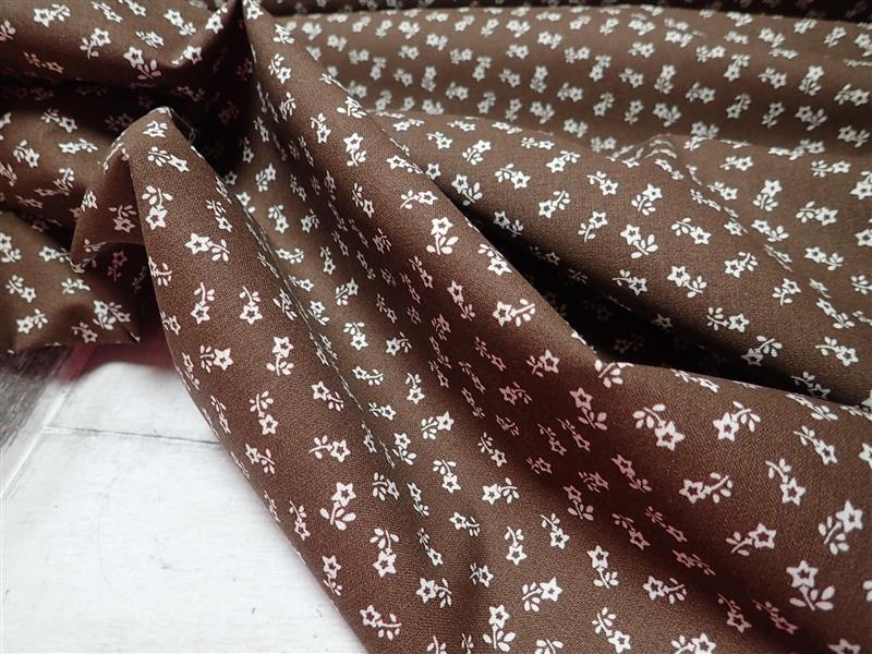 LÁTKA - HNĚDÁ + BÍLÉ KYTIČKY