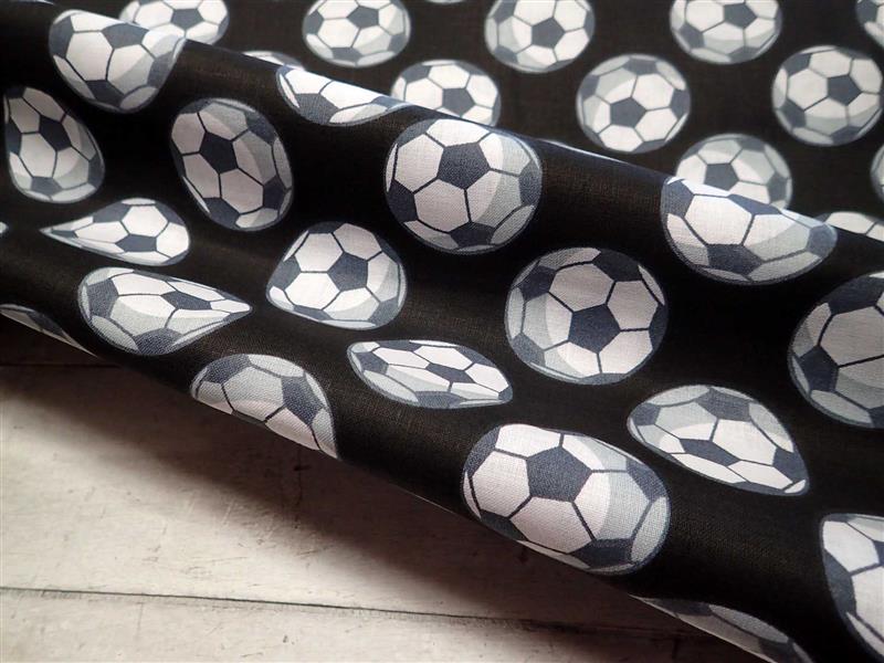 LÁTKA - FOTBALOVÉ MÍČE - ČERNÉ