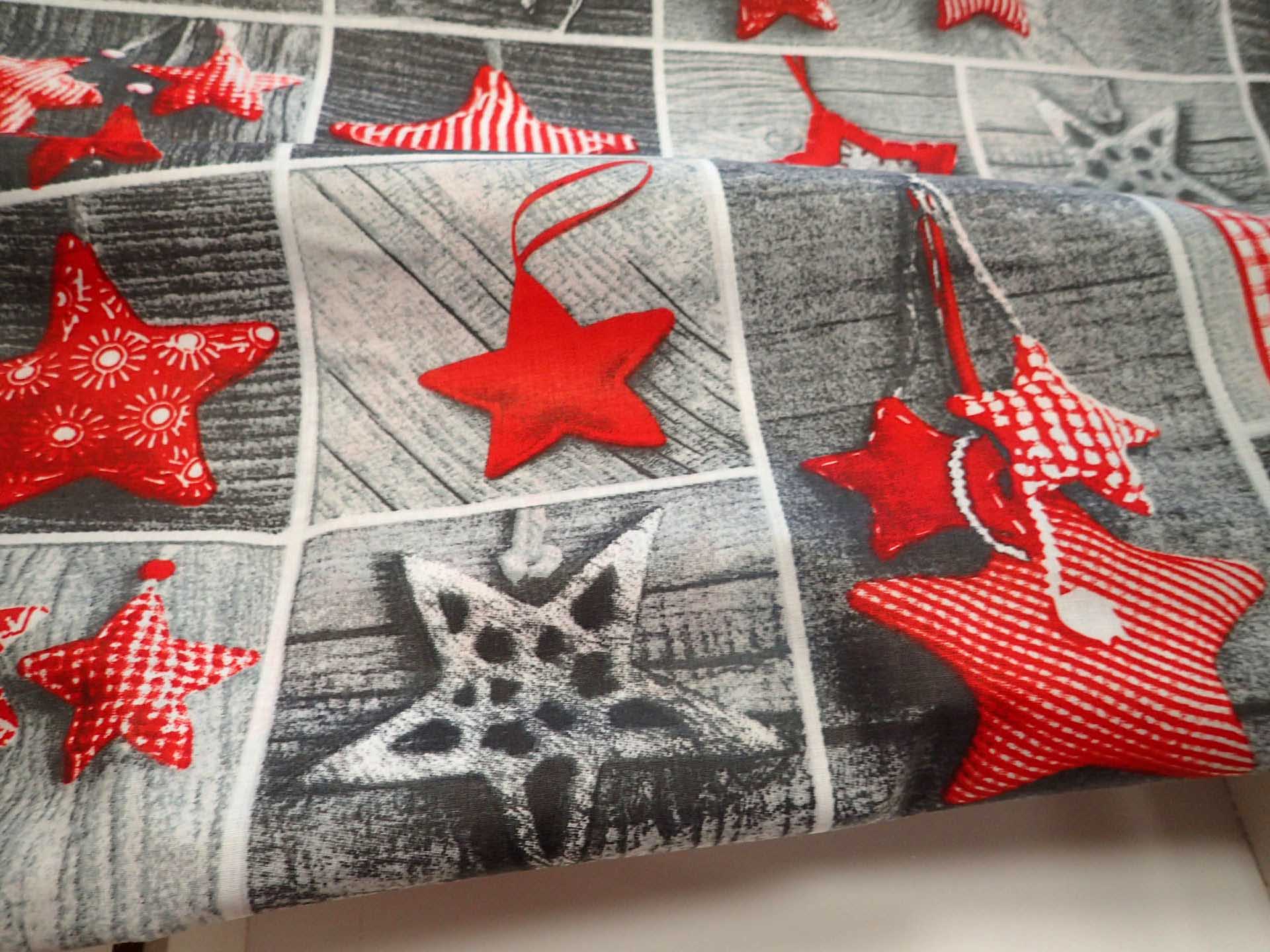 LÁTKA - VÁNOČNÍ - HVĚZDIČKY 