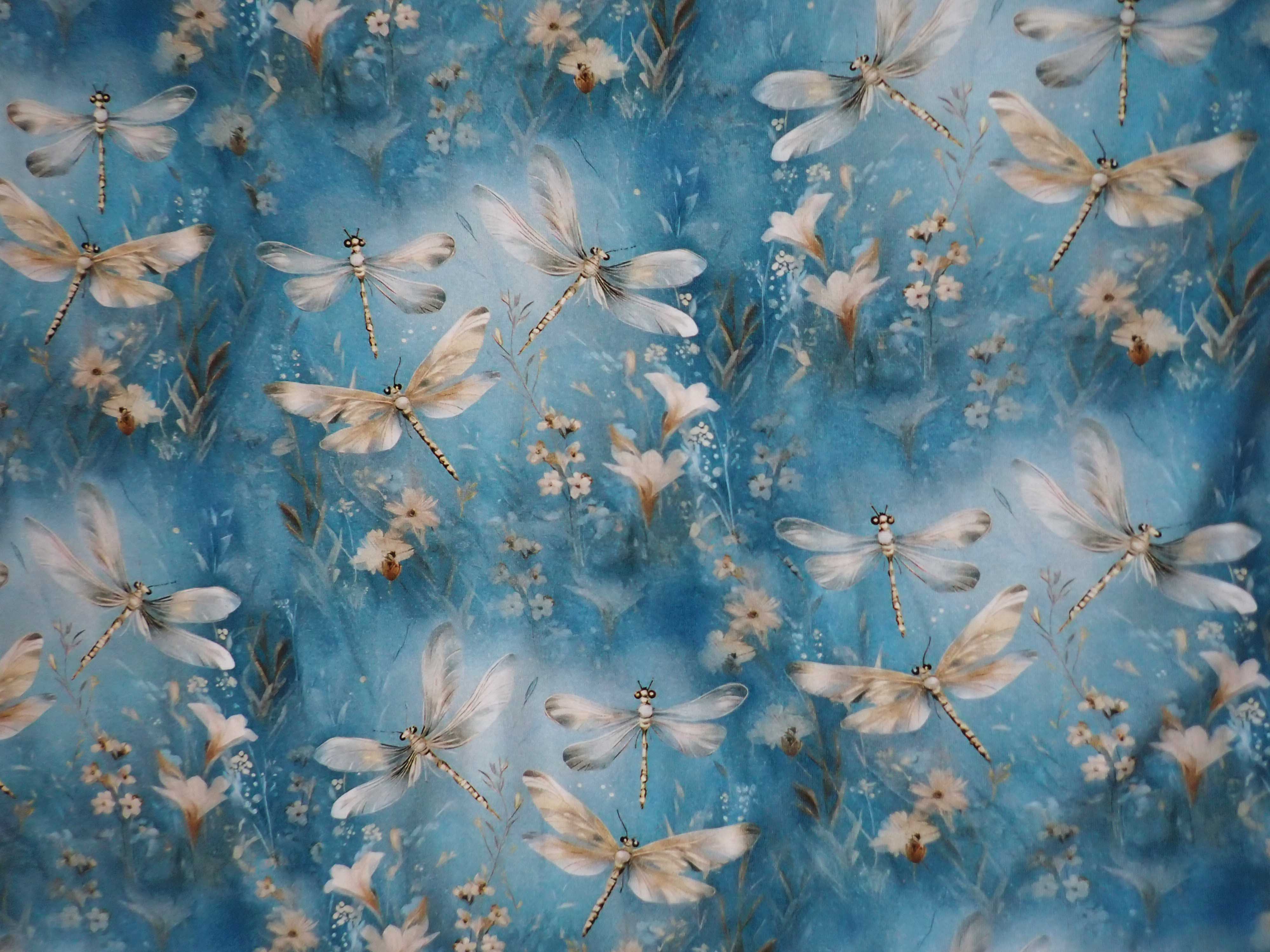 LÁTKA - TEPLÁKOVINA - FOTOTISK - VÁŽKY