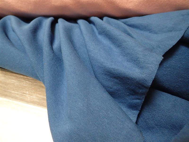 TEPLÁKOVINA - DŽÍNOVĚ MODRÁ - ŠÍŘE 190 CM