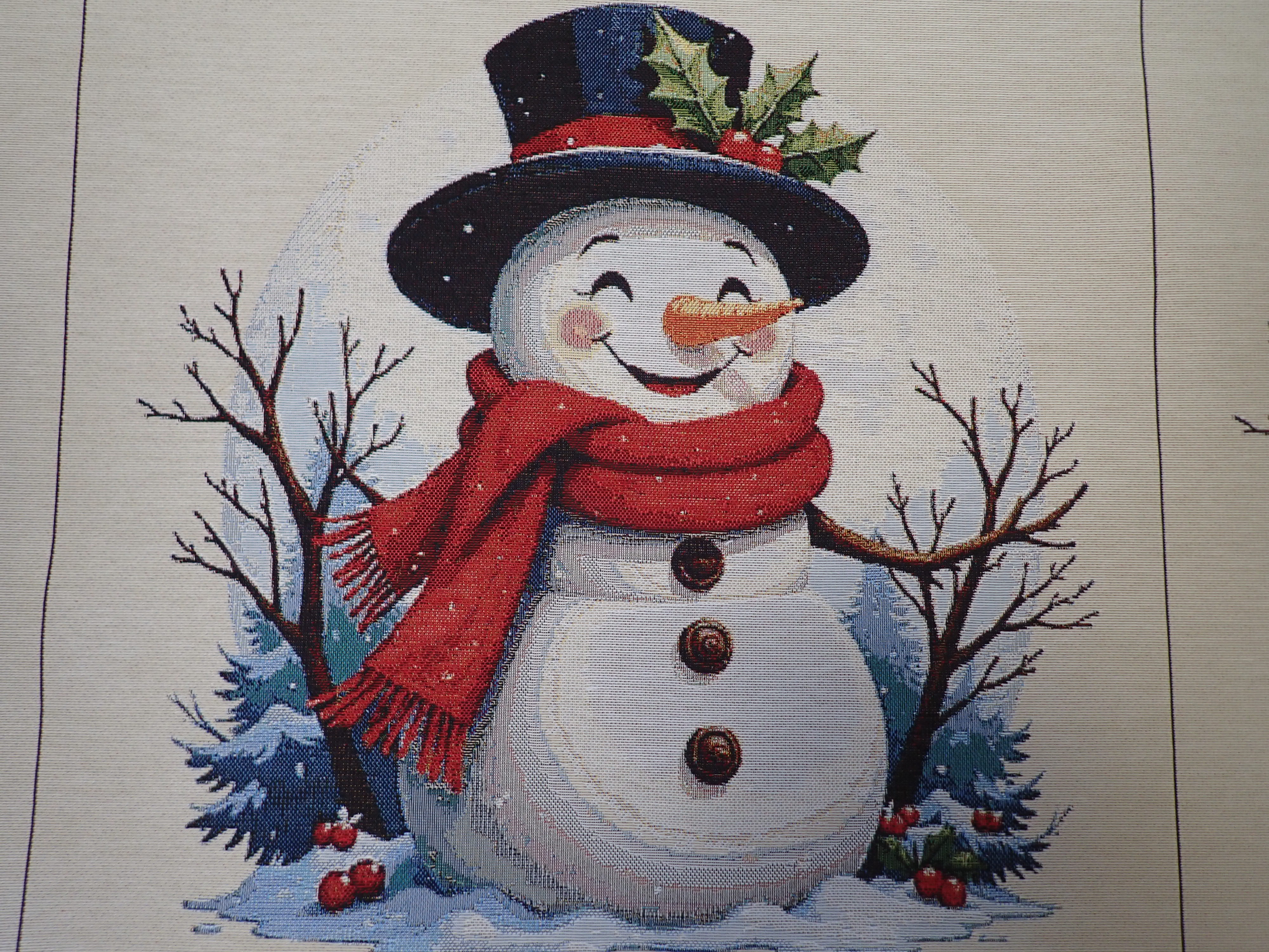 LÁTKA - VÁNOČNÍ PANEL - SNĚHULÁK