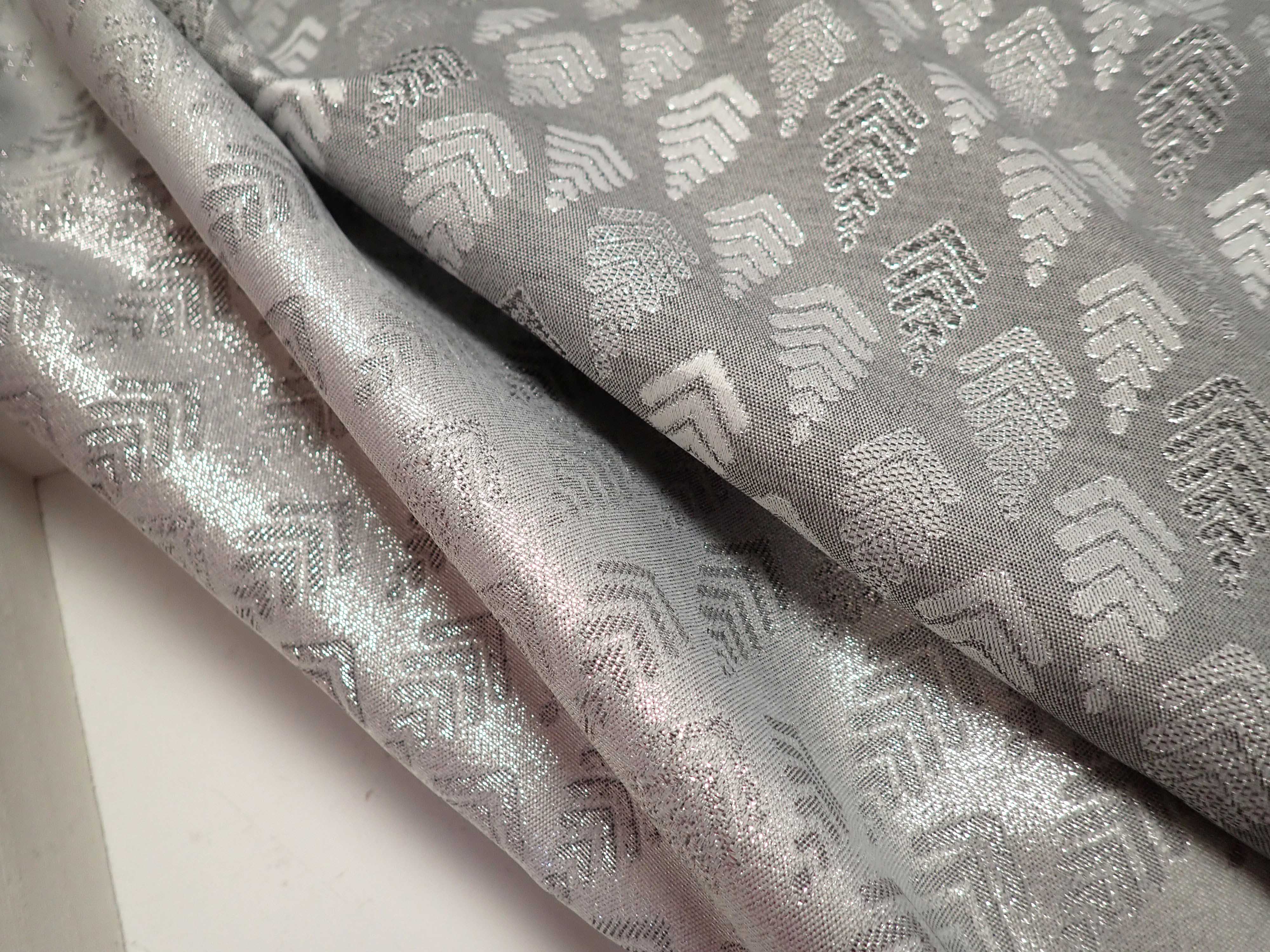 LÁTKA - POTAHOVKA - STŘÍBRNÁ - VÁNOČNÍ - STROMEČKY