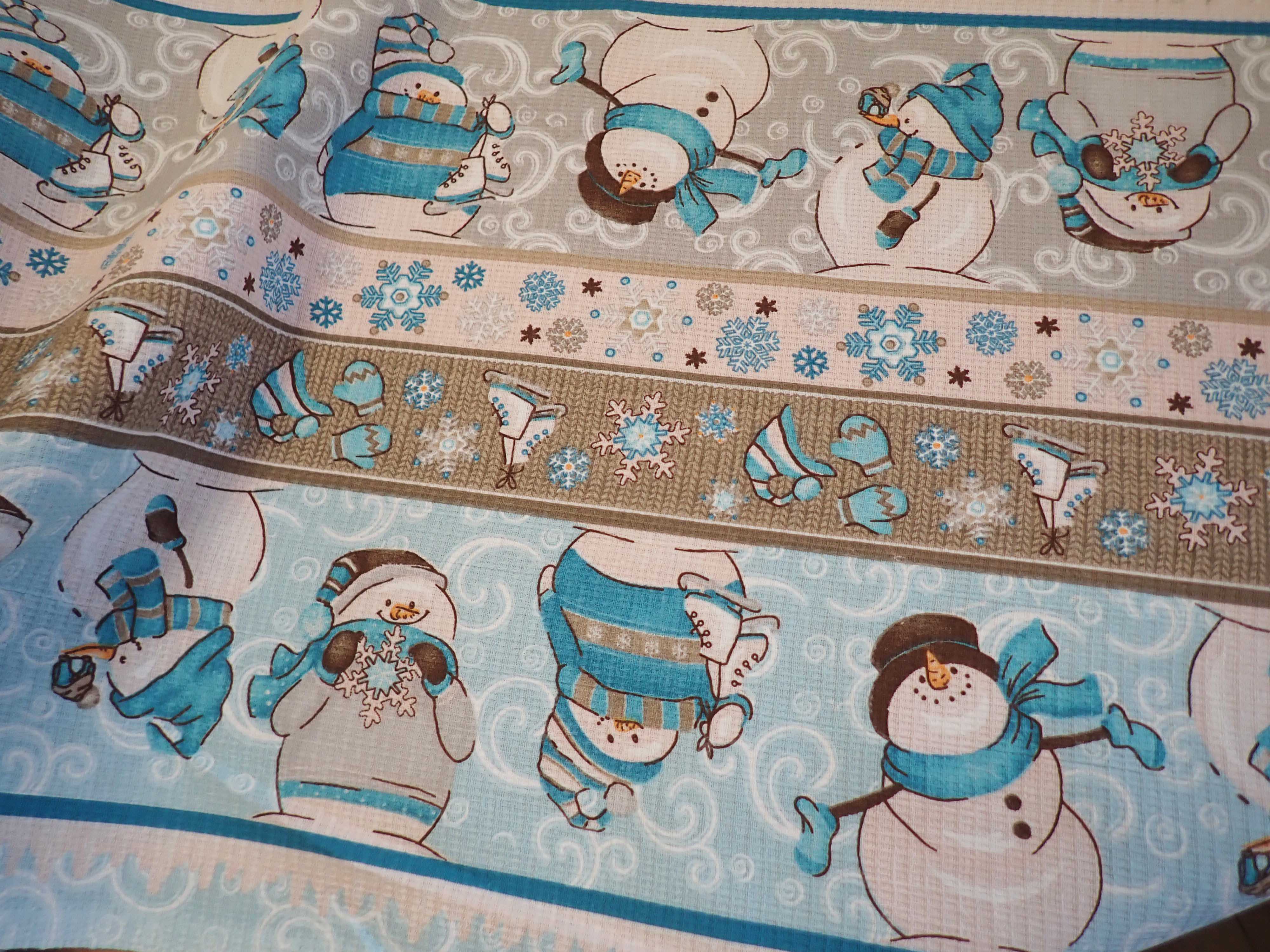 LÁTKA - VAFLE - UTĚRKOVINA - VÁNOČNÍ - SNĚHULÁCI