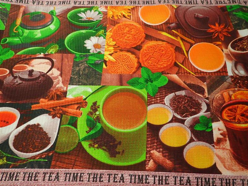 látka - WAFFLE - UTĚRKOVINA - ČAJ