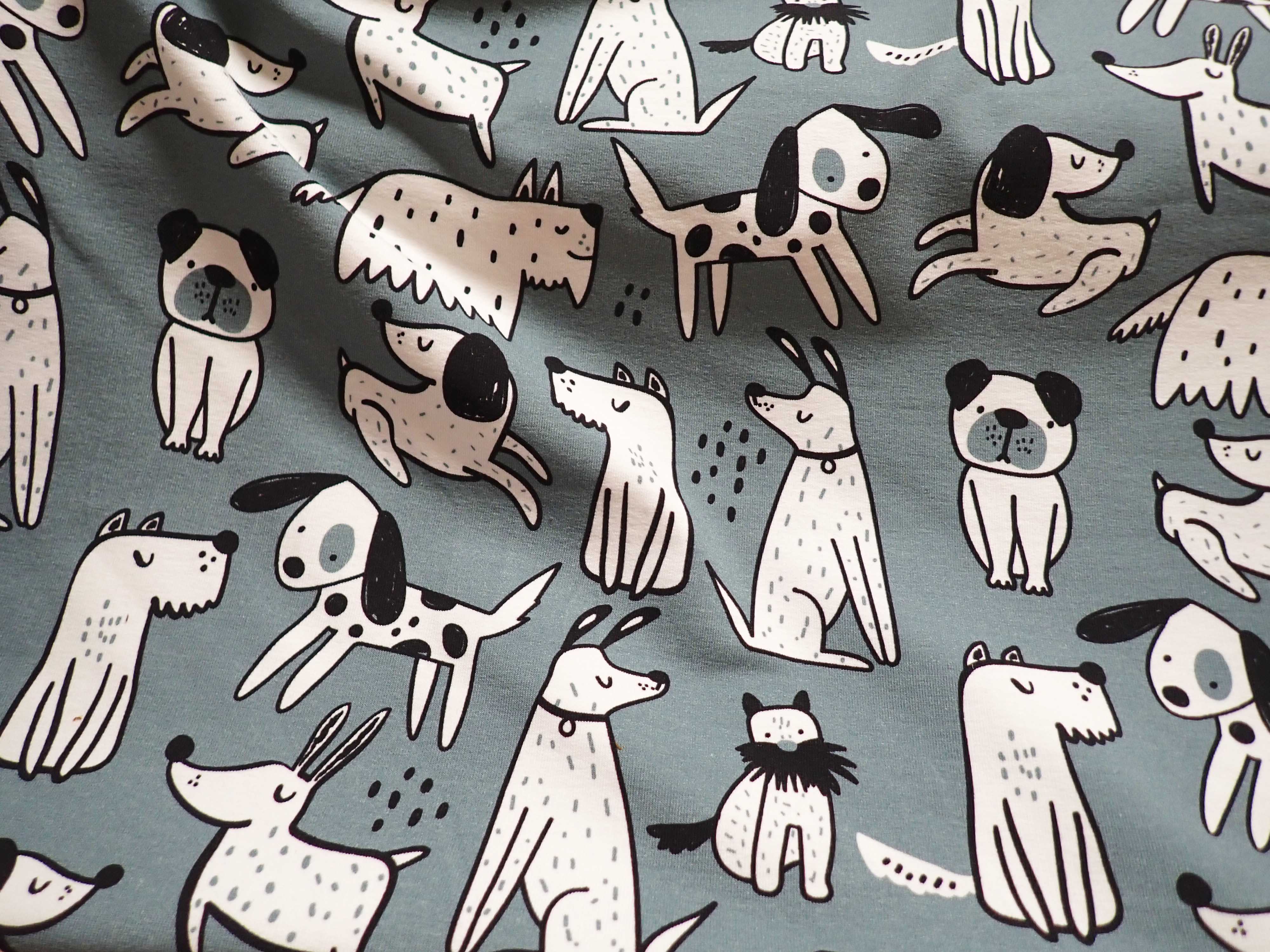 LÁTKA - TEPLÁKOVINA - FOTOTISK - PSI