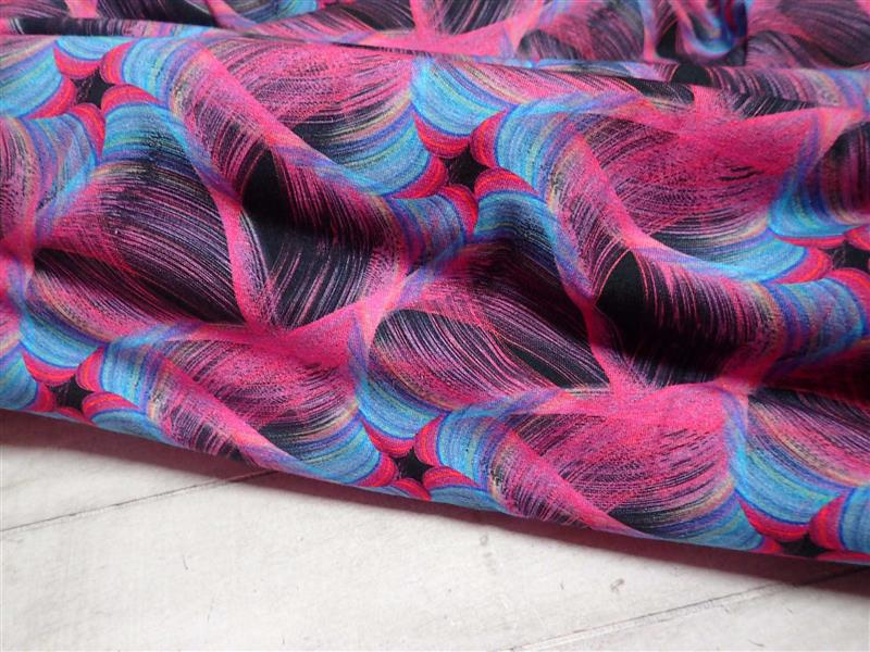 PLETENINA - JESREY - FOTOTISK - RŮŽOVÉ VLNY