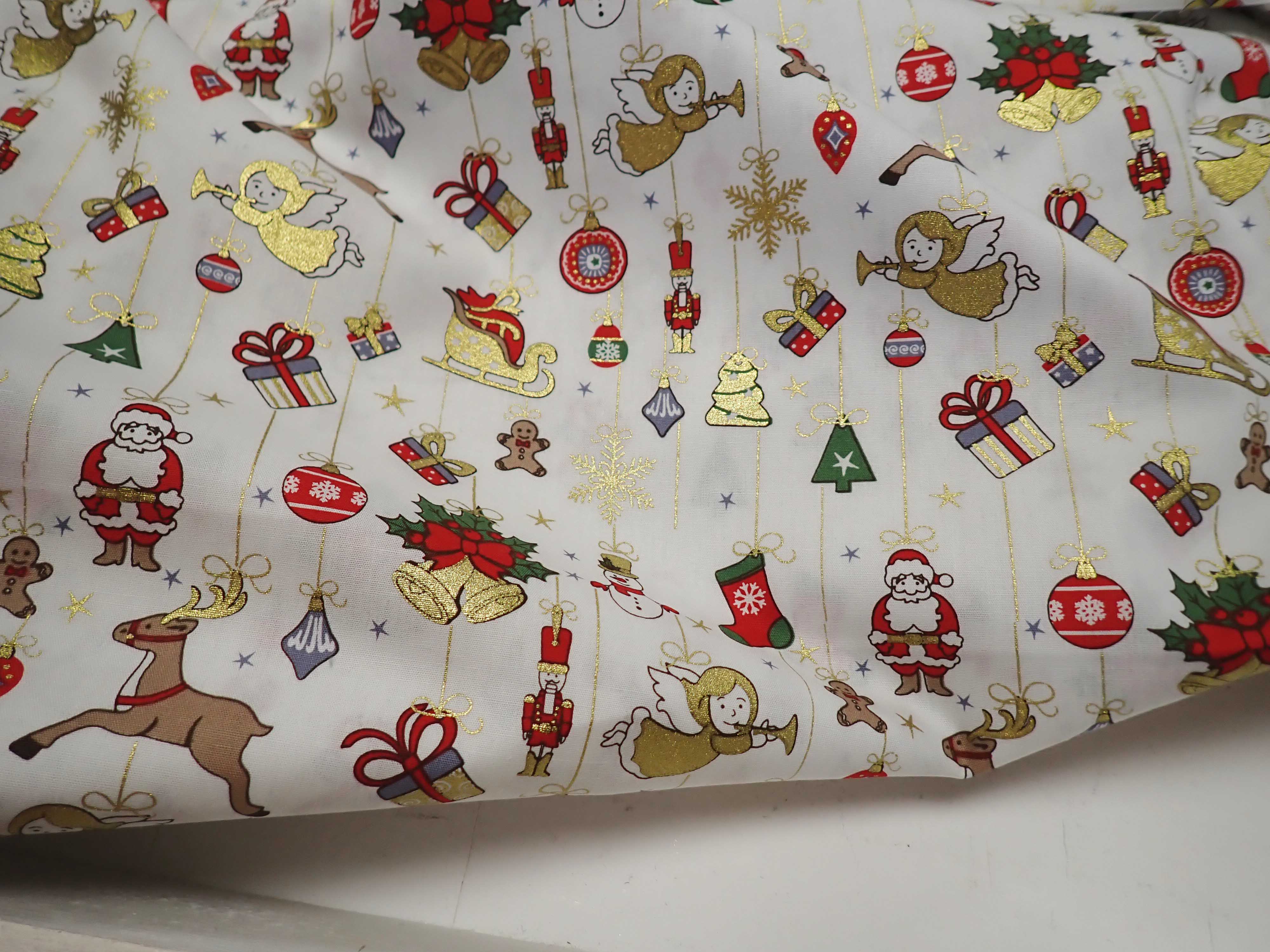 LÁTKA - VÁNOČNÍ - VLOČKA + ANDÍLEK + ZVONEČEK