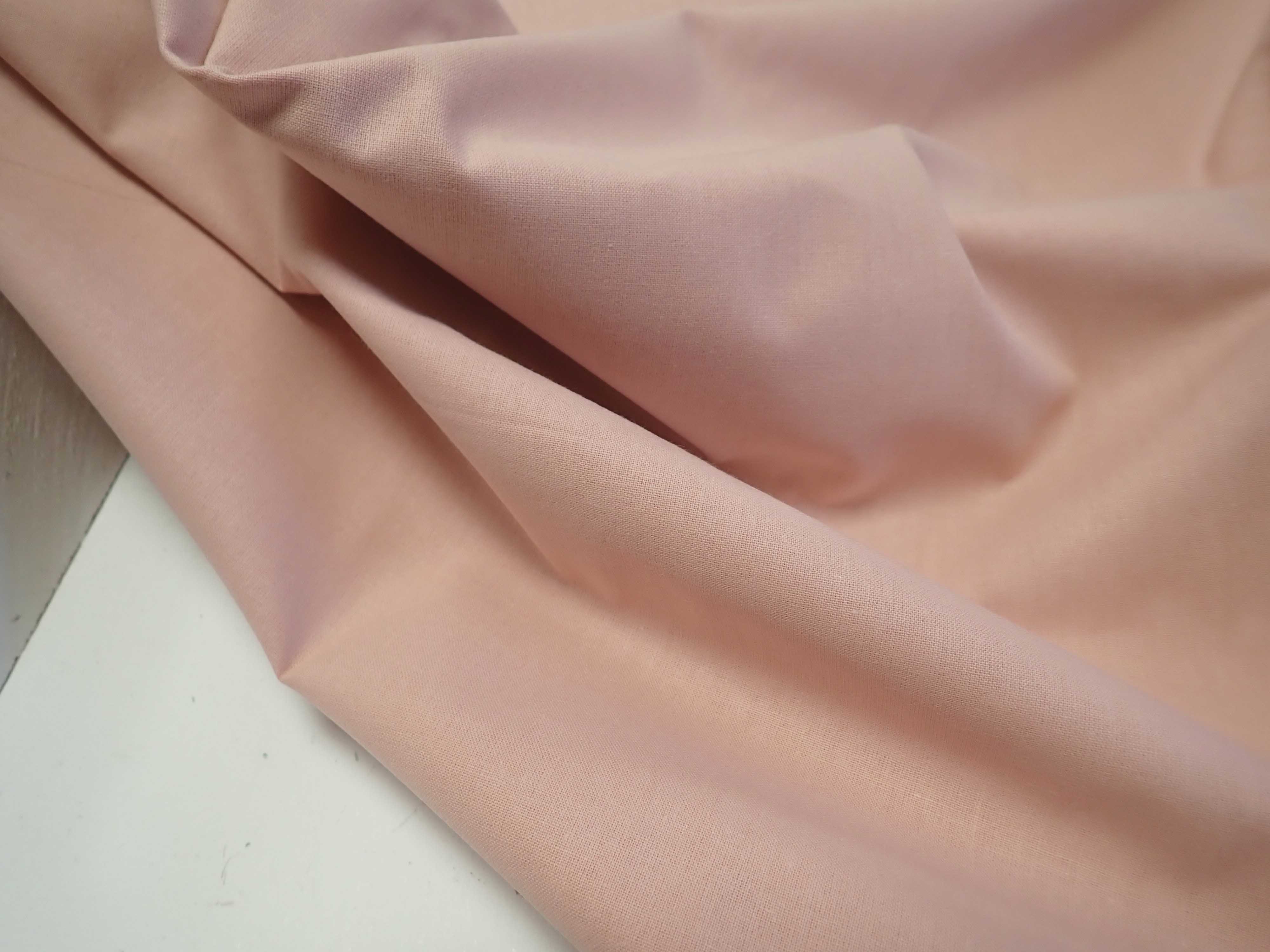 LÁTKA - JEDNOBAREVNÁ - SVĚTLE STARORŮŽOVÁ