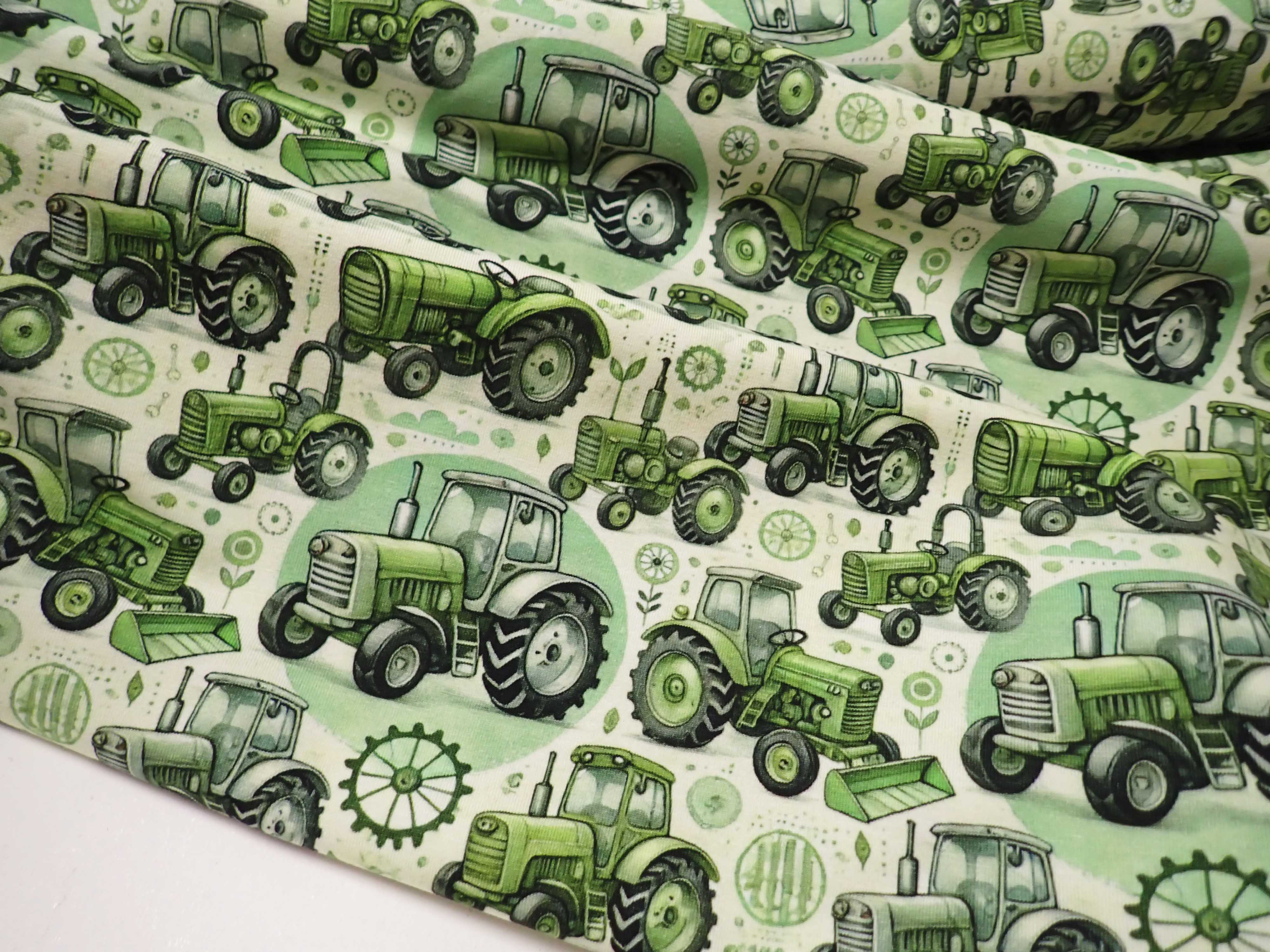 PLETENINA - JERSEY - FOTOTISK - TRAKTORY