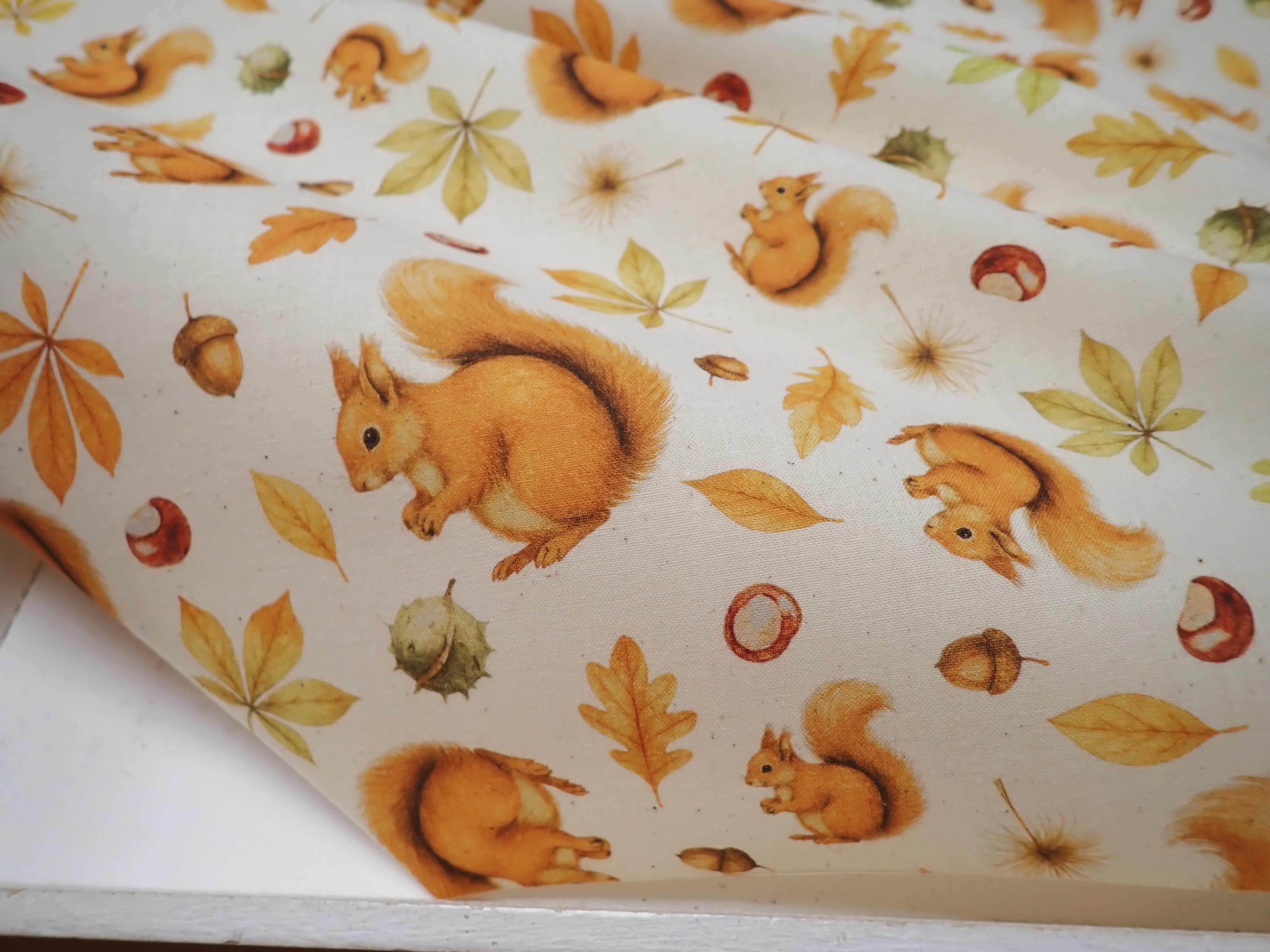 LÁTKA - FOTOTISK - VEVERKY + LISTY