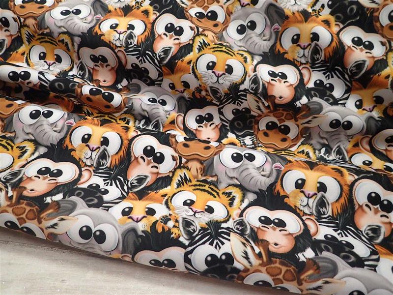 SOFTSHEL - ZIMNÍ - FOTOTISK - ZVÍŘÁTKA