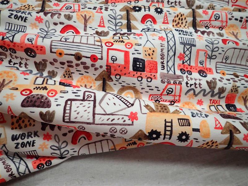 TEPLÁKOVINA - FOTOTISK - AUTA - DOPRAVA