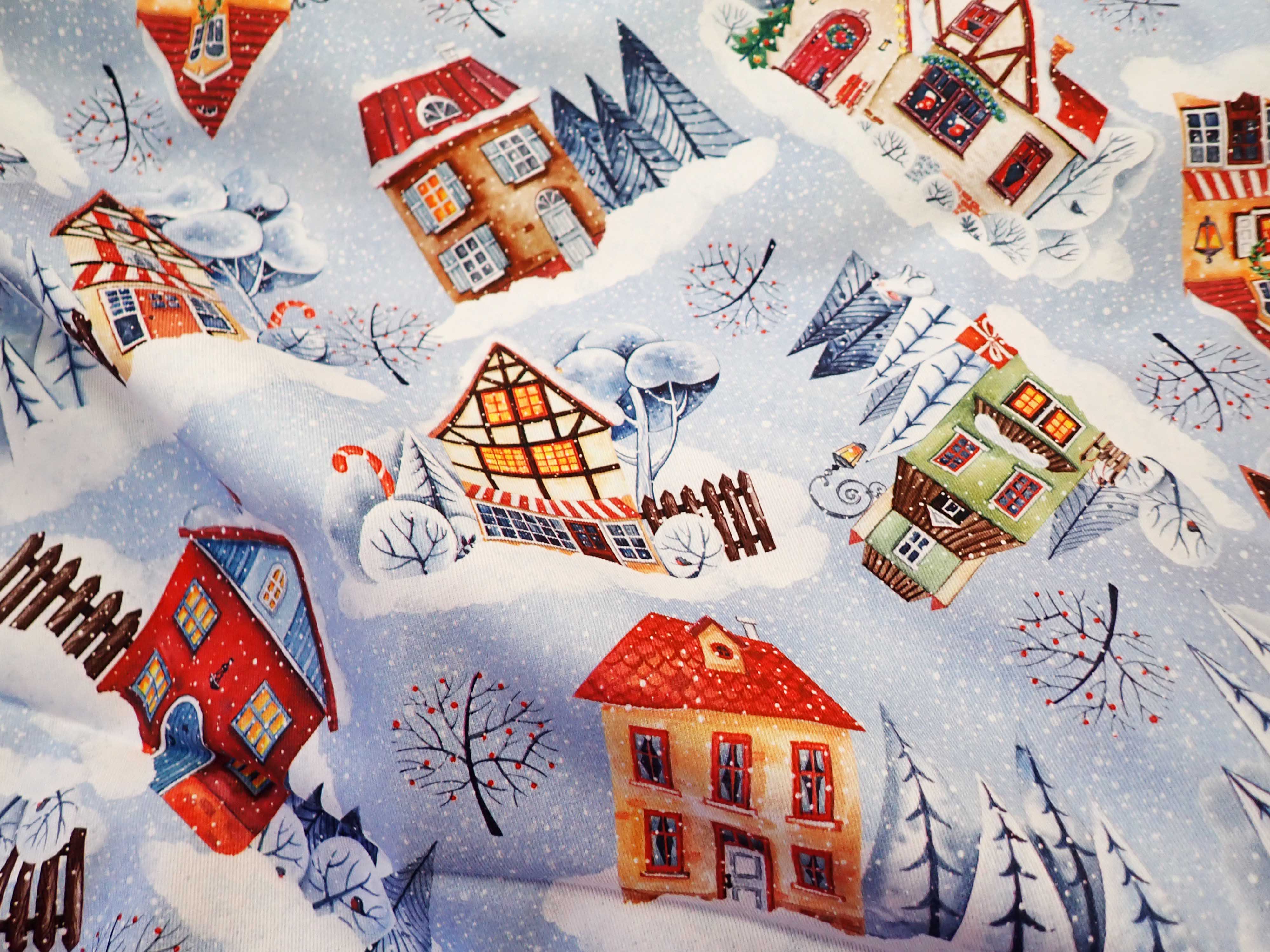 LÁTKA - VÁNOČNÍ - DOMEČKY - ZIMNÍ