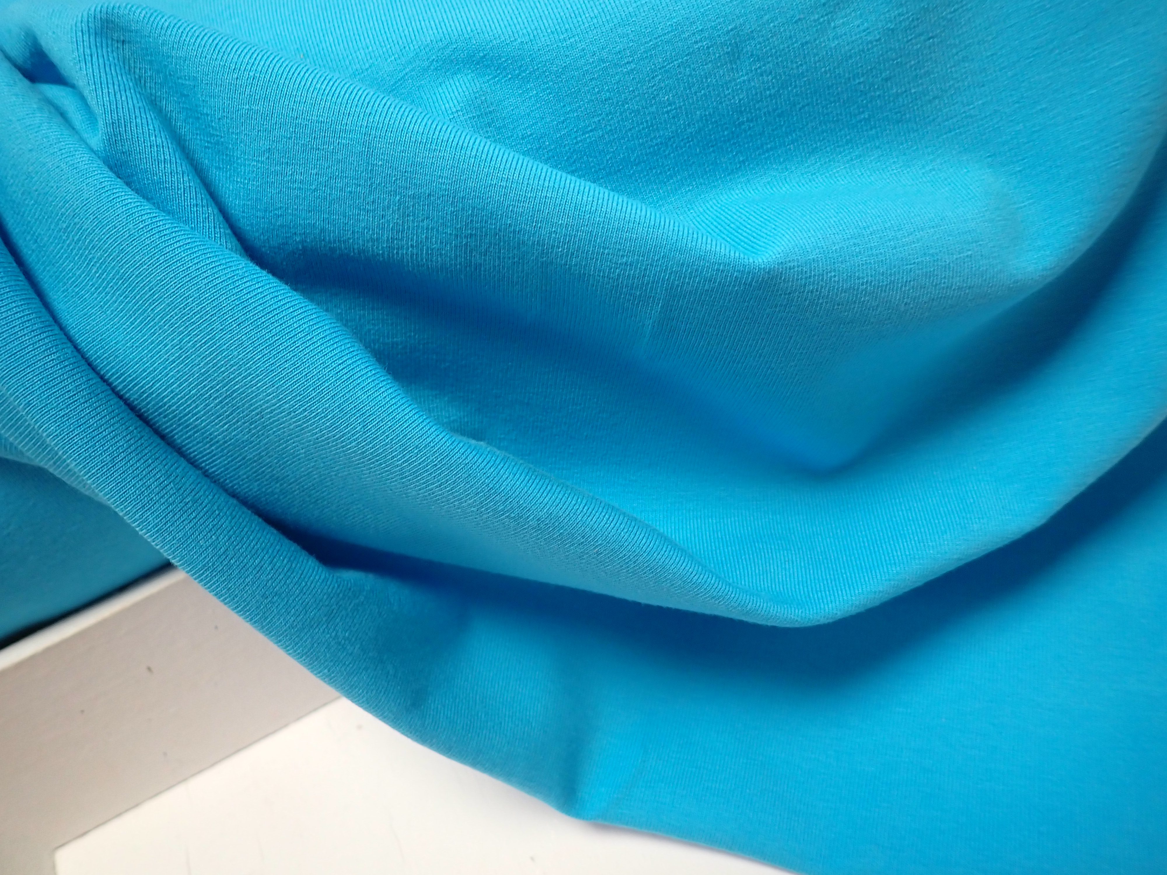 PLETENINA - JERSEY - TYRKYSOVÁ