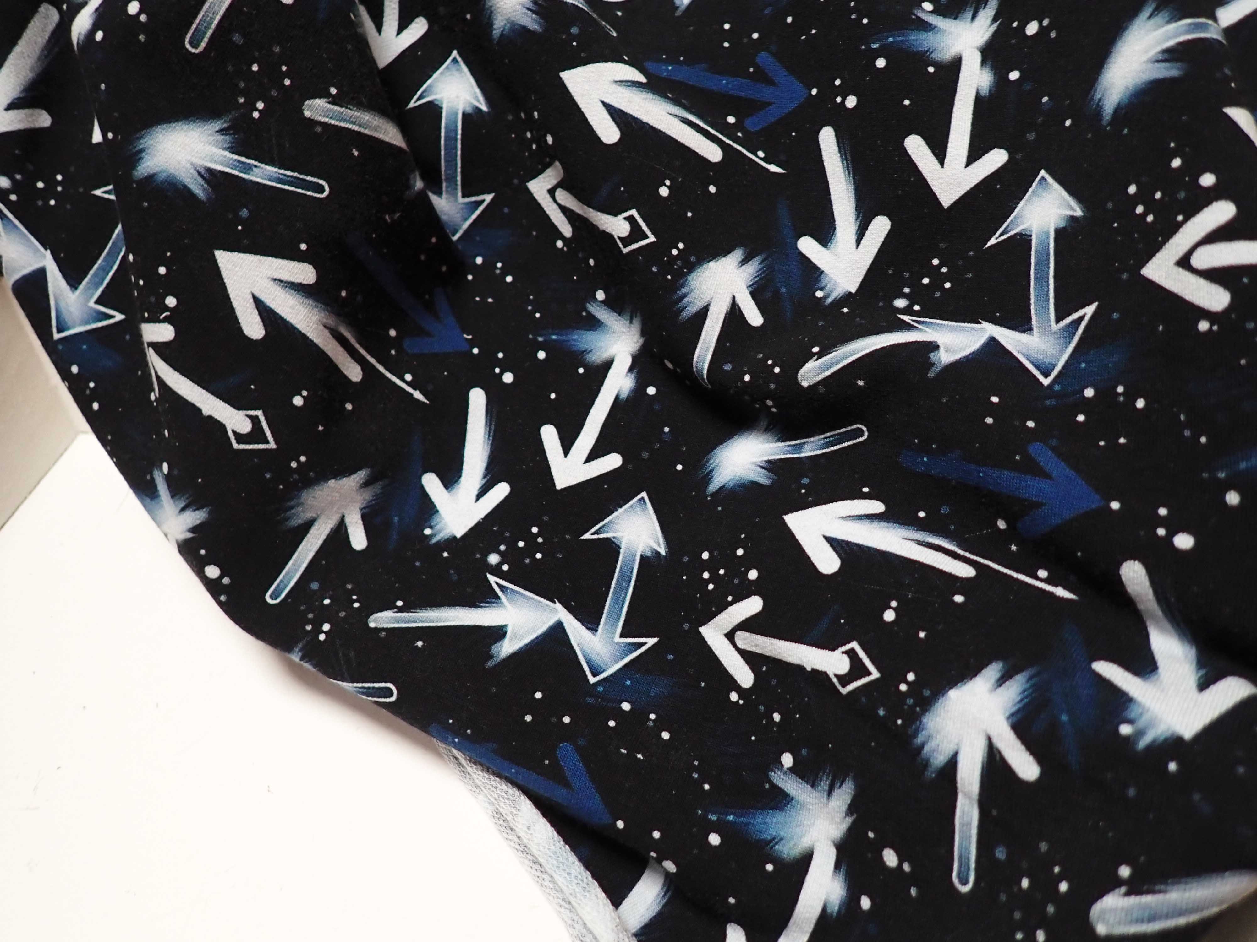 LÁTKA - TEPLÁKOVINA - FOTOTISK - ŠIPKY