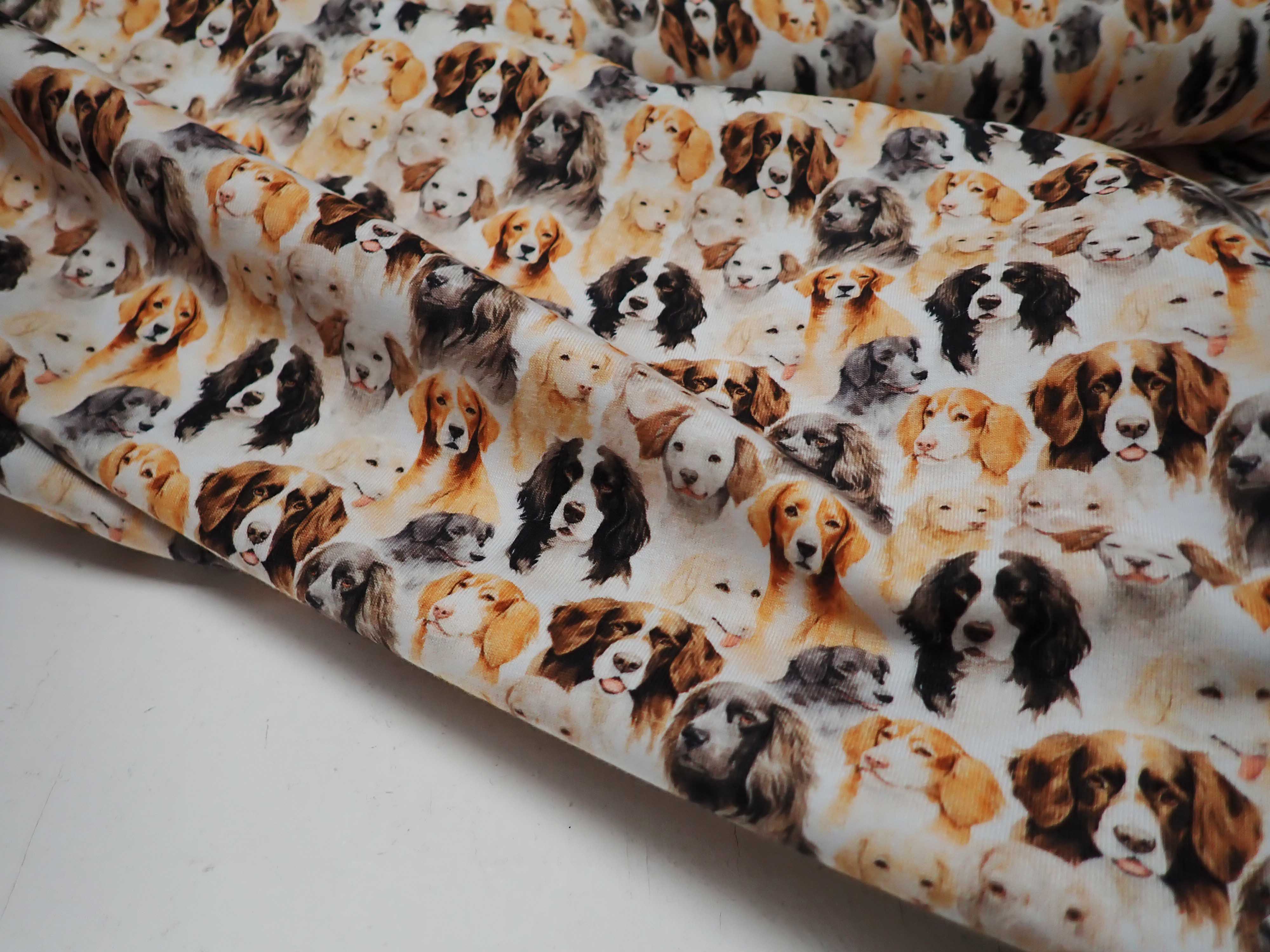 PLETENINA - JERSEY - FOTOTISK - PEJSKOVÉ