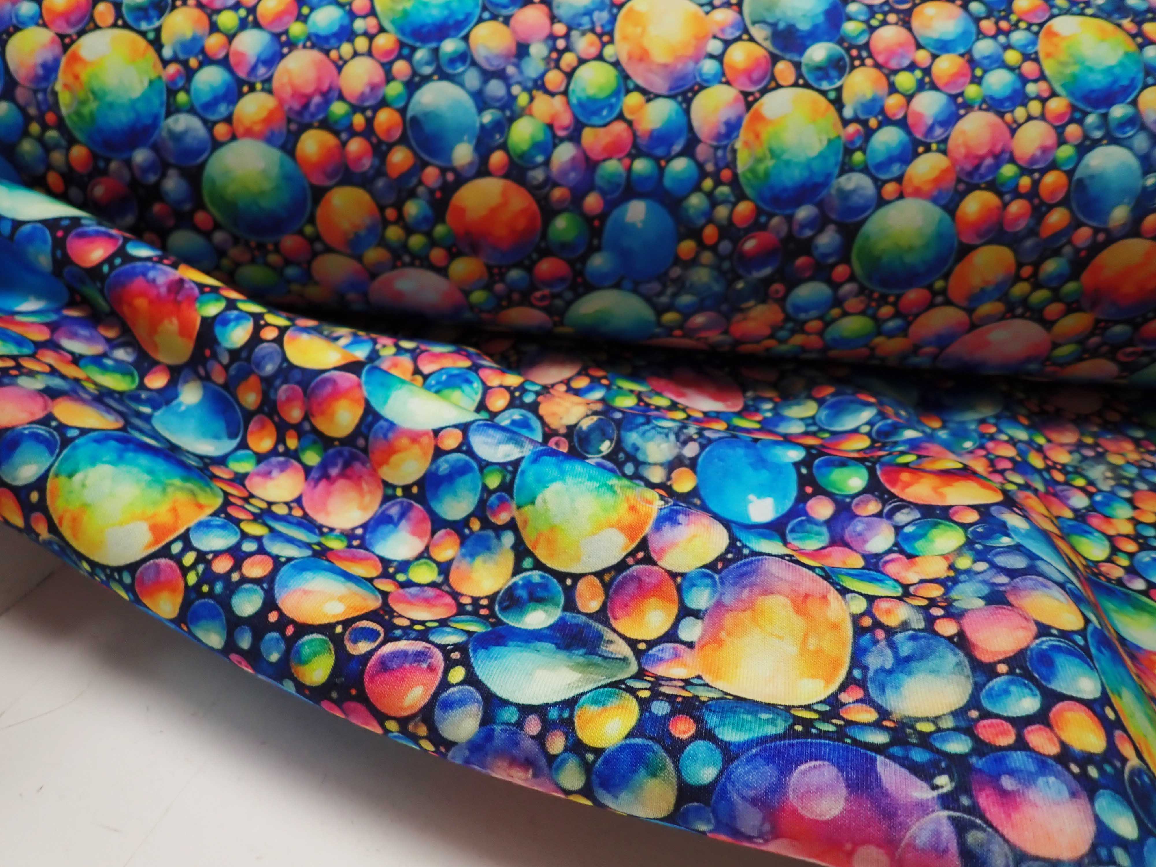 LÁTKA - TEPLÁKOVINA - FOTOTISK - BUBLINY