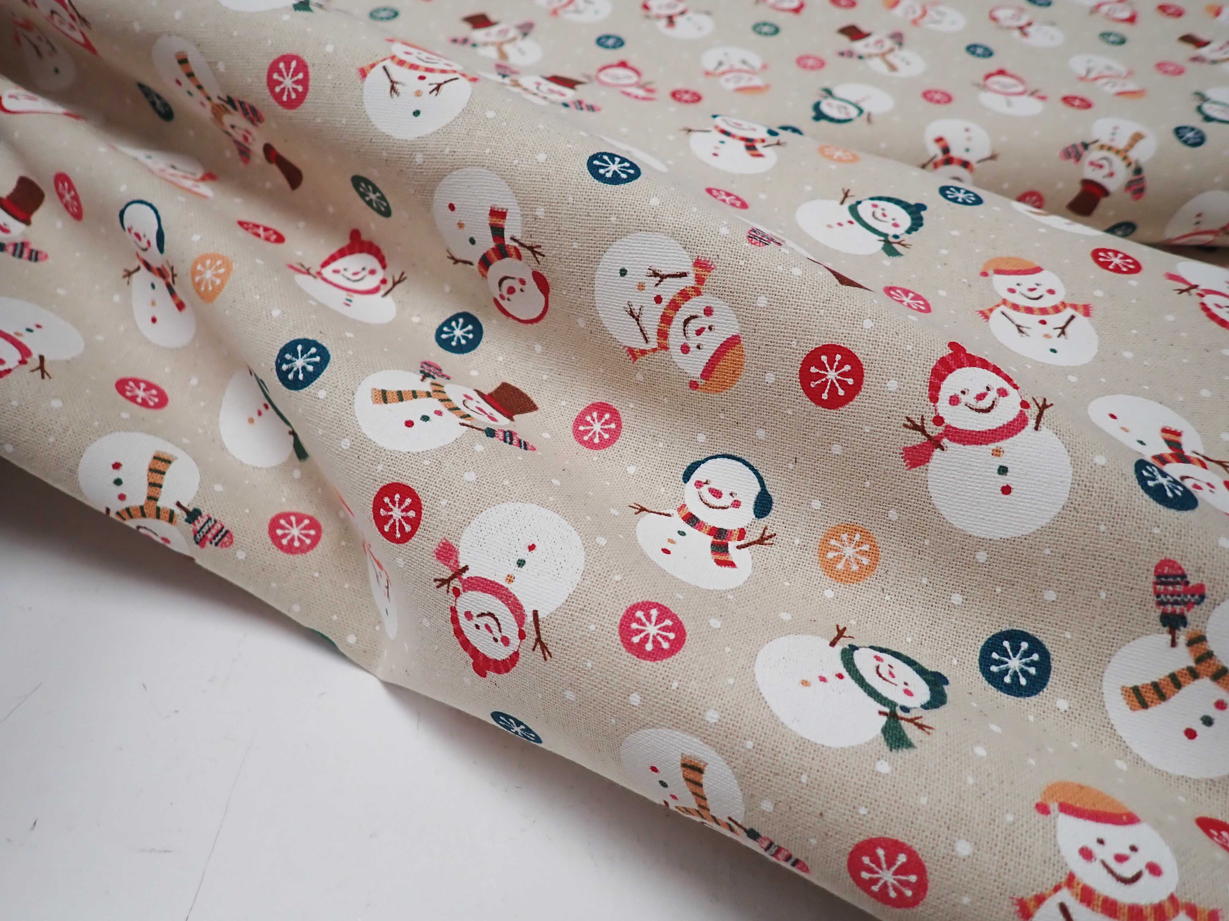 LÁTKA - VÁNOČNÍ - SNĚHULÁCI