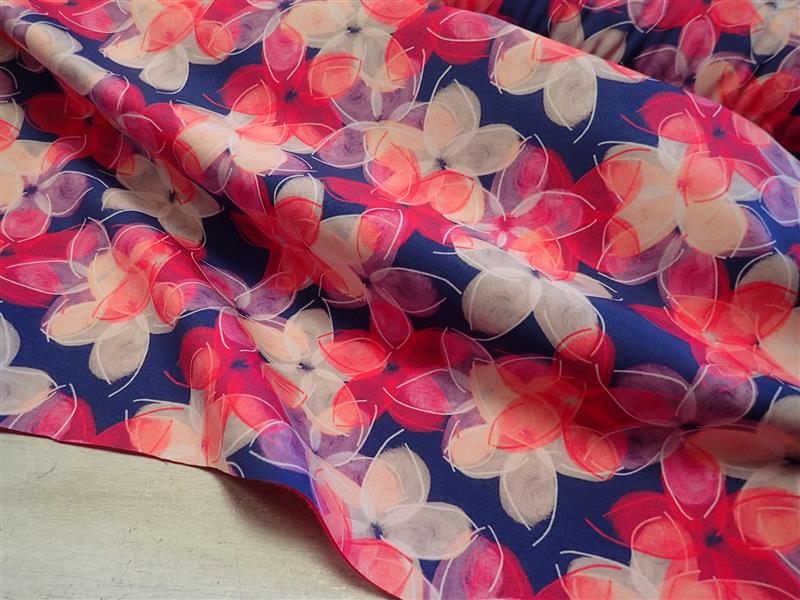 SOFTSHEL - ZIMNÍ - FOTOTISK - KVĚTY