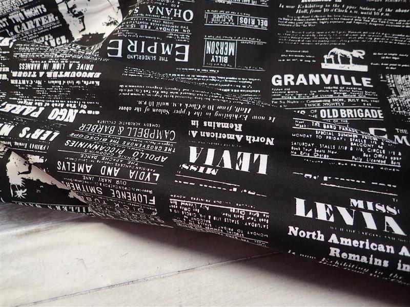 LÁTKA - ČERNÁ + BÍLÉ PÍSMO