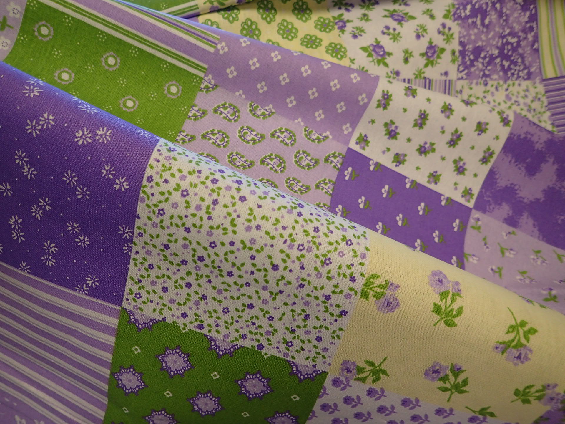 LÁTKA - LILA PATCHWORK