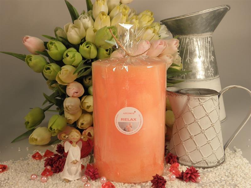 Relax - Válec 170 - Vonná svíčka 4 knoty
