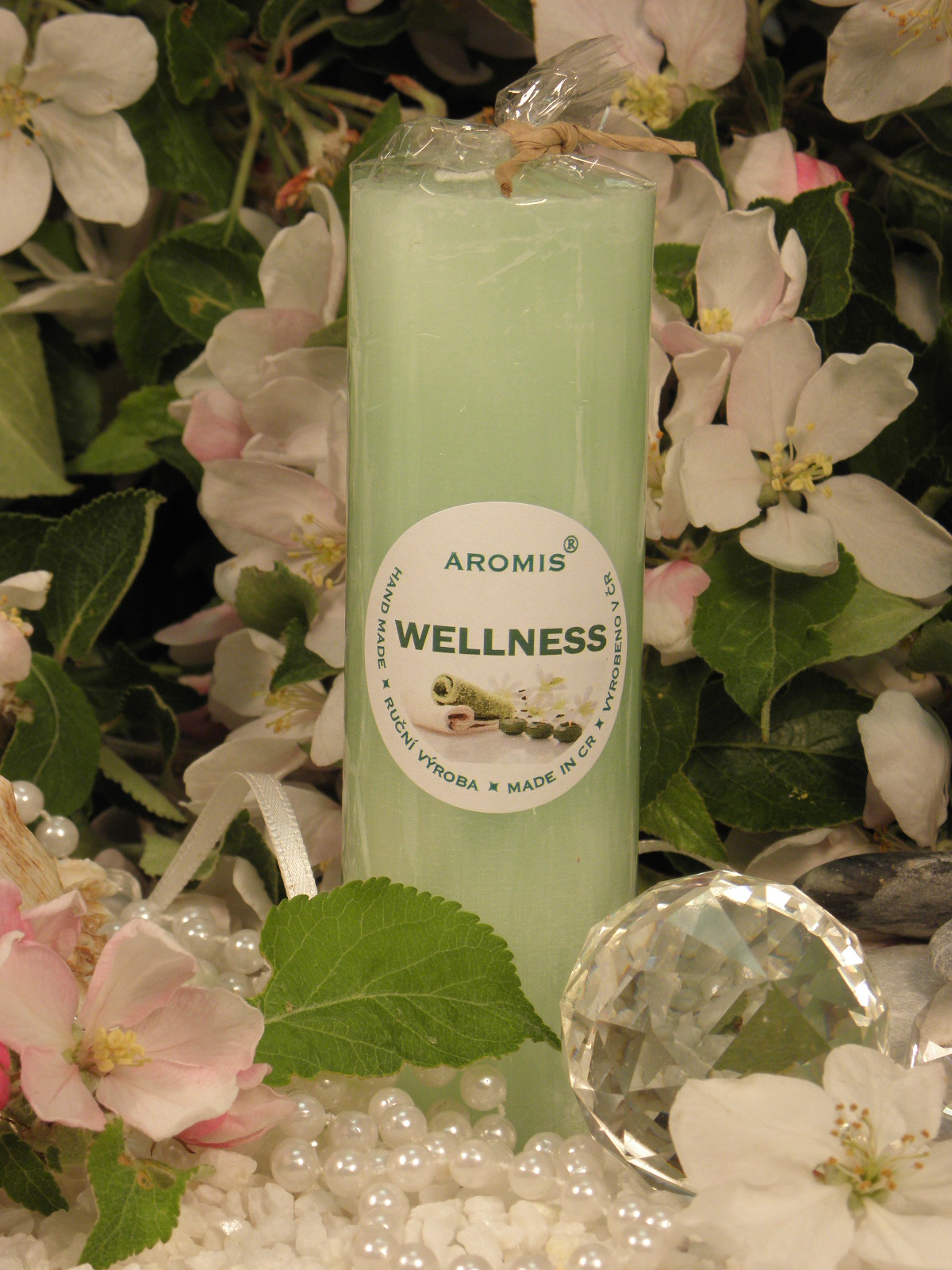 Wellness - V120 - Vonná svíčka