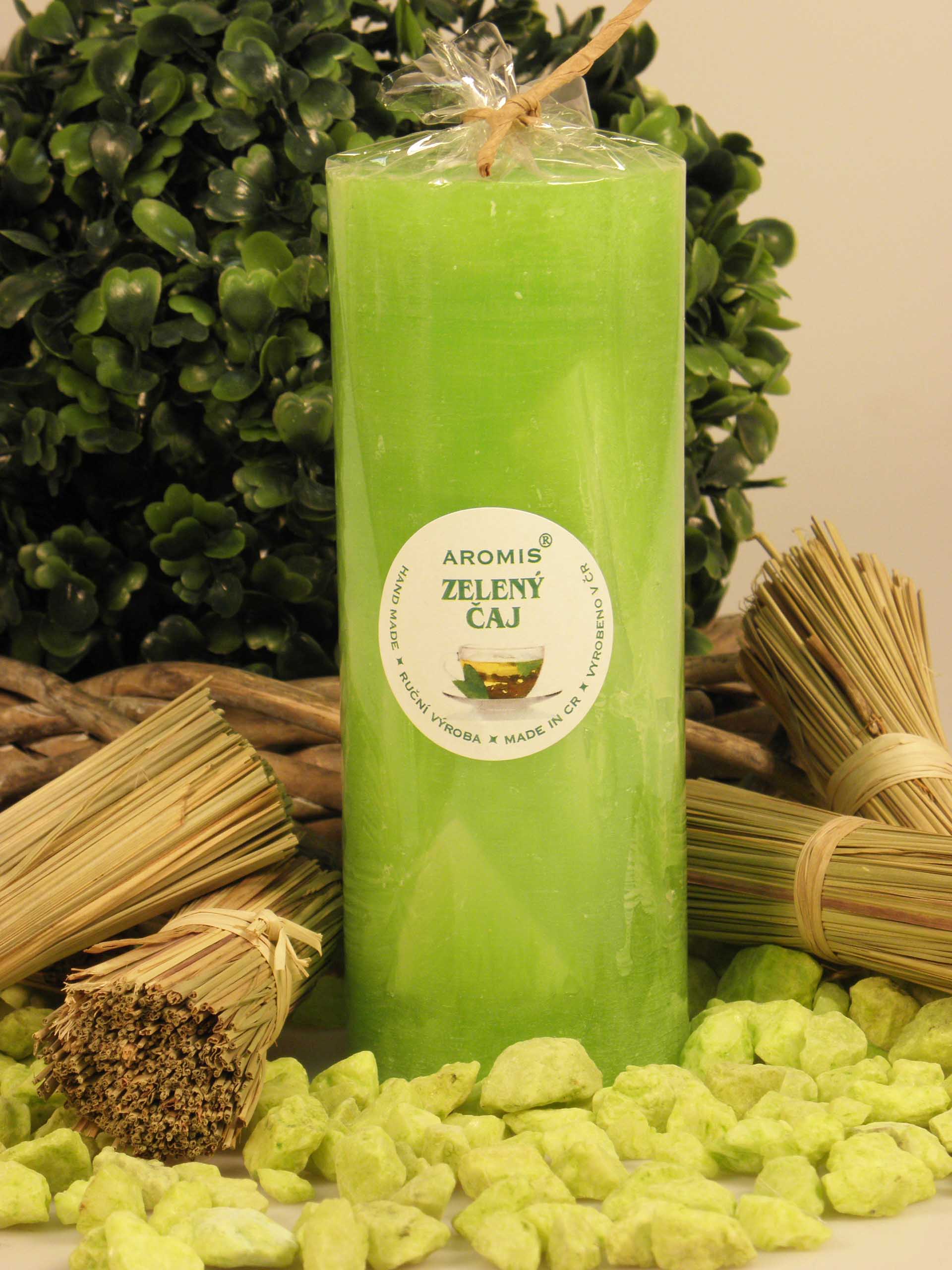 Zelený čaj - V140 - Vonná svíčka
