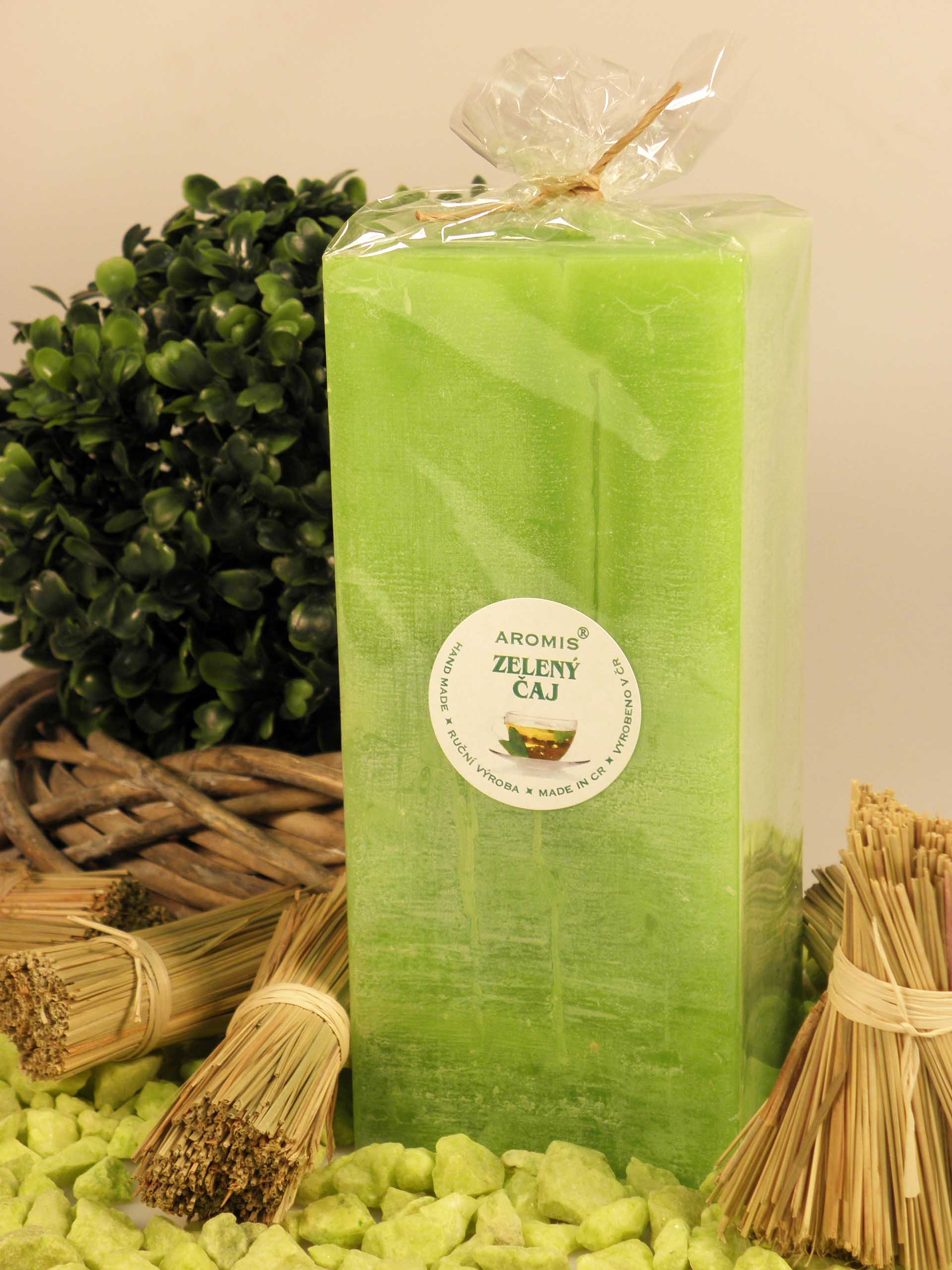 Zelený čaj - H170 - Vonná svíčka