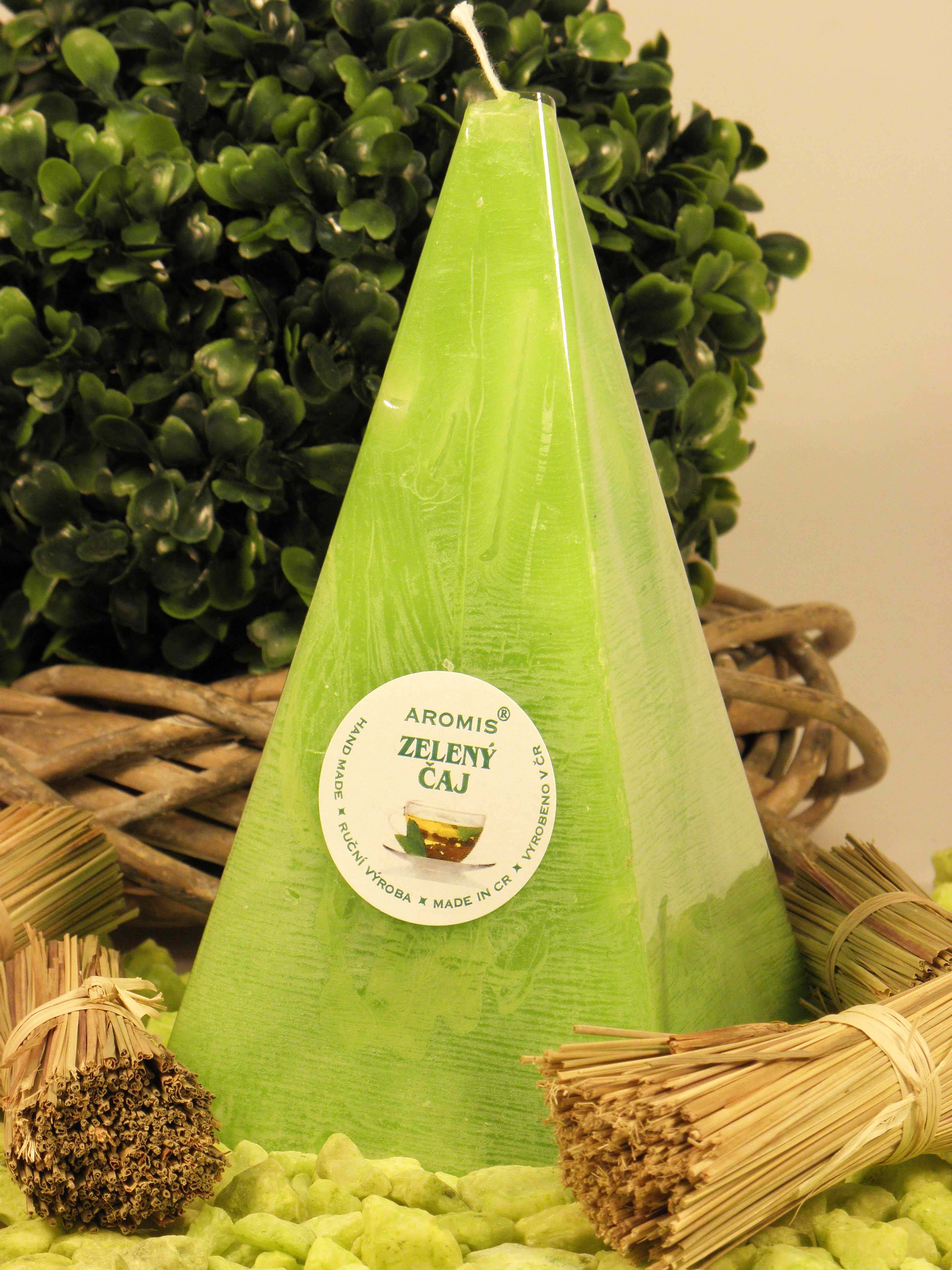 Zelený čaj - J165 - Vonná svíčka