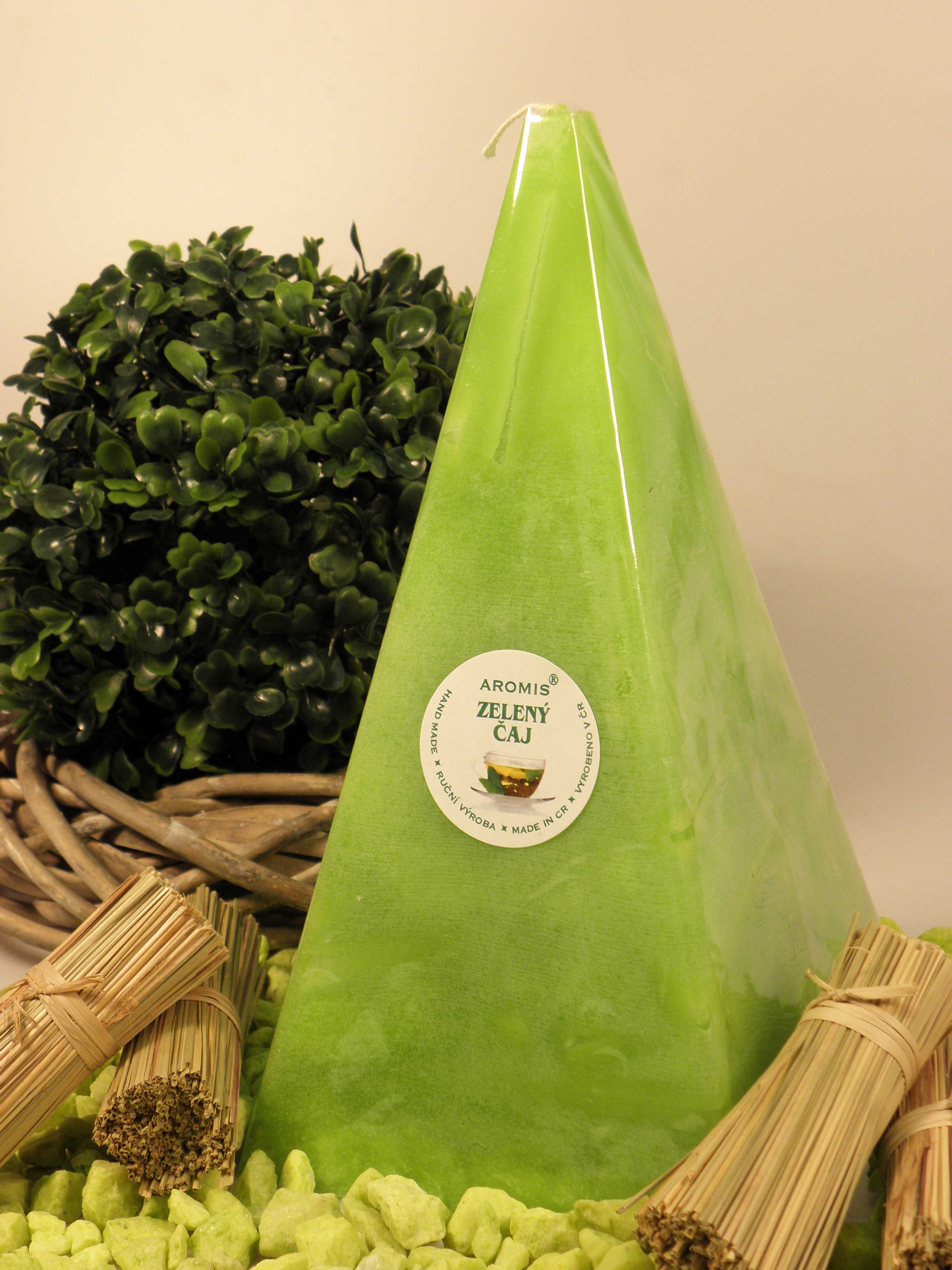 Zelený čaj - J200 - Vonná svíčka
