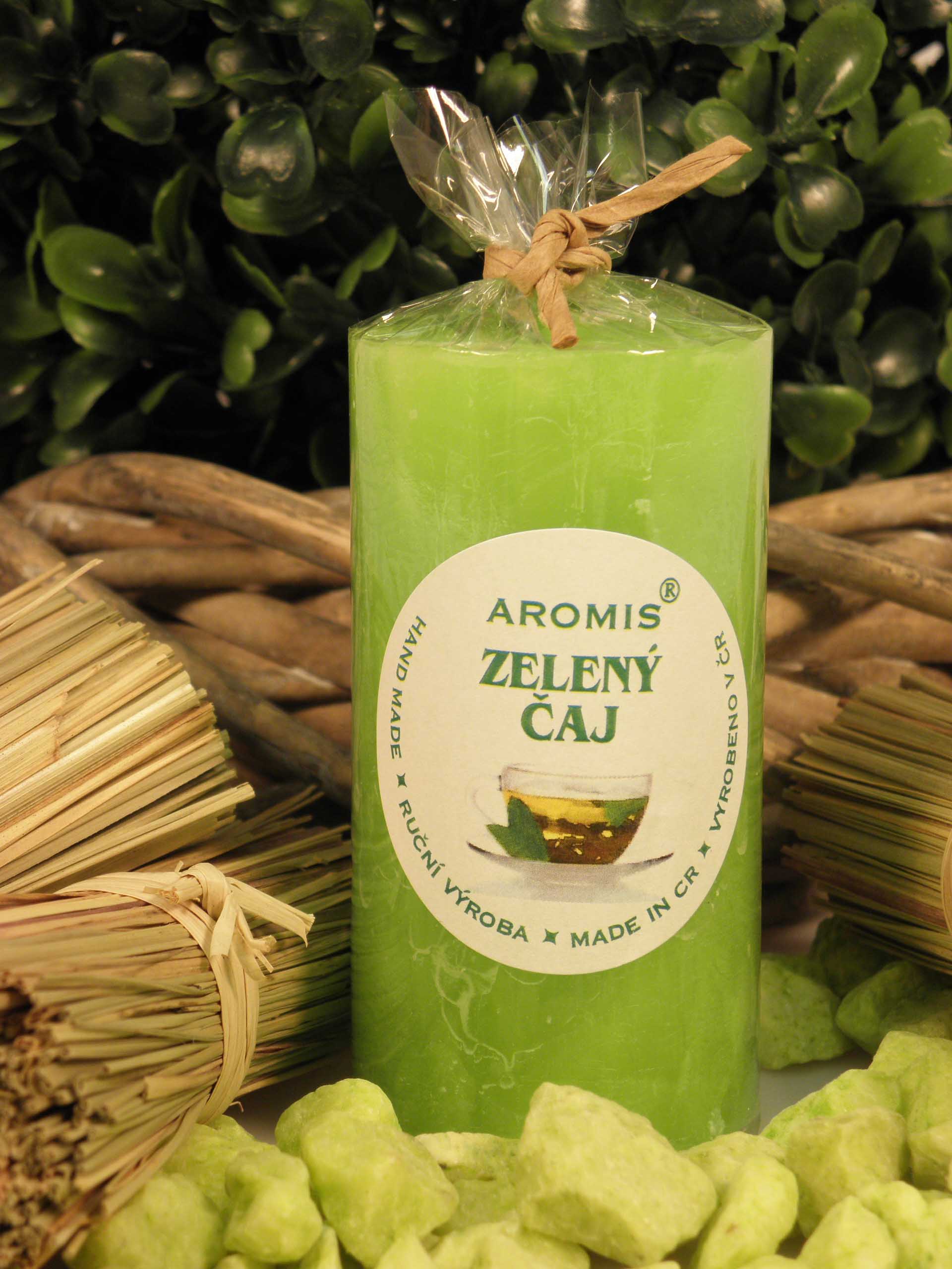 Zelený čaj - V70 - Vonná svíčka