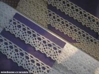 krajka - paličkovaná - bílá - šíře 19 mm