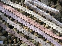 krajka - paličkovaná - lila - šíře 17 mm